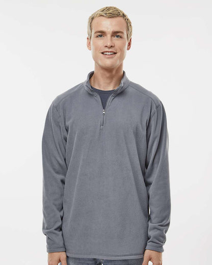 Augusta Sportswear Eco Revive™ Micro-Lite Fleece Quarter-Zip Pullover 6863 #colormdl_Graphite