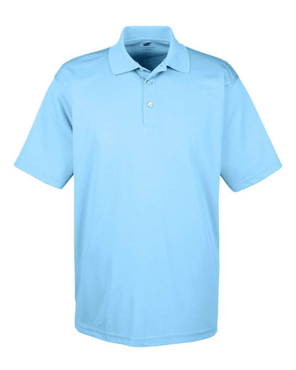 UltraClub Men's Cool & Dry Mesh Piqué Polo 8210 #color_Columbia Blue