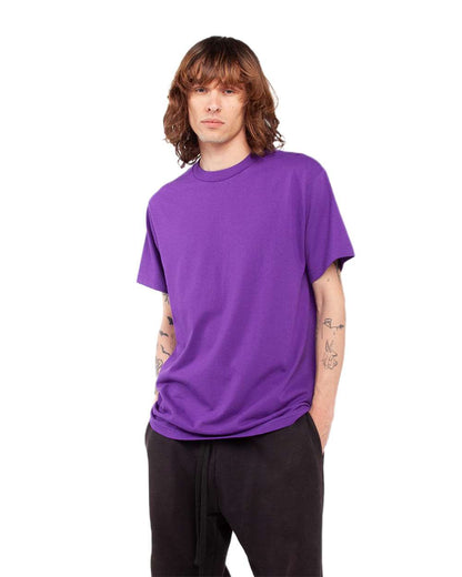 Shaka Wear Unisex Active T-Shirt SHASS #colormdl_Purple