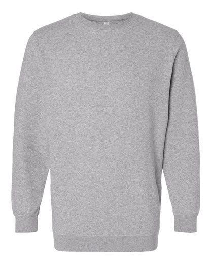 LAT Unisex Elevated Fleece Crewneck Sweatshirt 6925 #color_Heather