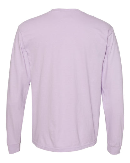 Comfort Colors Unisex Garment-Dyed Heavyweight Long Sleeve T-Shirt 6014 #color_Orchid