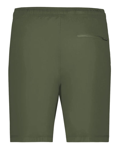 Holloway Youth Eco Revive™ Ventura Soft Knit Shorts 223604 #color_Olive