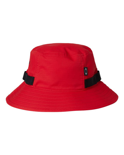 Oakley Team Issue Bucket Hat FOS900831 #color_Team Red