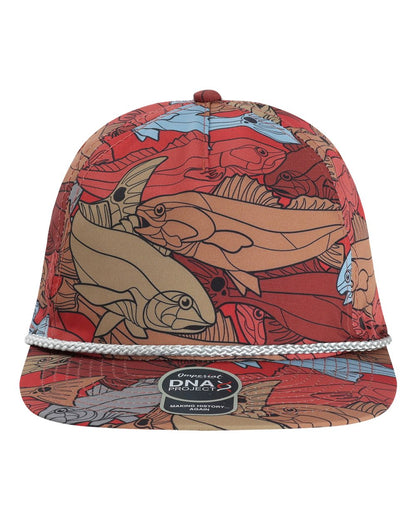 Imperial The Golden Hour Cap DNA014 #color_Red/ Tan
