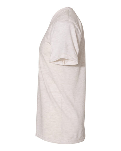 American Apparel USA-Made Triblend Track Tee TR401USA #color_Tri-Oatmeal