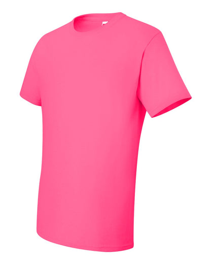 JERZEES Unisex Dri-Power® 50/50 T-Shirt 29MR #color_Neon Pink