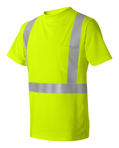 Kishigo Unisex High-Performance Microfiber T-Shirt 9110-9111 #color_Lime