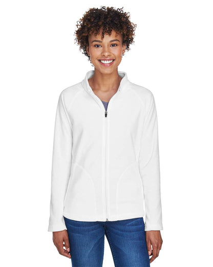 Team 365 Women's Campus Microfleece Jacket TT90W #colormdl_White