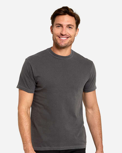 Threadfast Apparel Unisex Colors Garment-Dyed T-Shirt C1200 #colormdl_Gunmetal