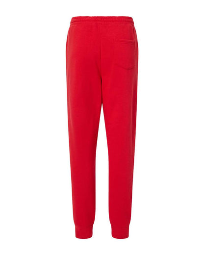 Independent Trading Co. Midweight Fleece Pants IND20PNT #color_Red