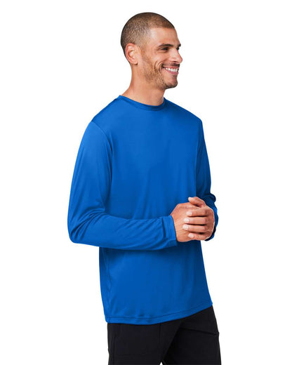 CORE365 Unisex Capital Long Sleeve Performance T-Shirt CE10L #colormdl_True Royal