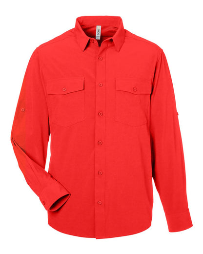 CORE365 Men's Ultra UVP® Marina Shirt CE510L #color_Marina Red