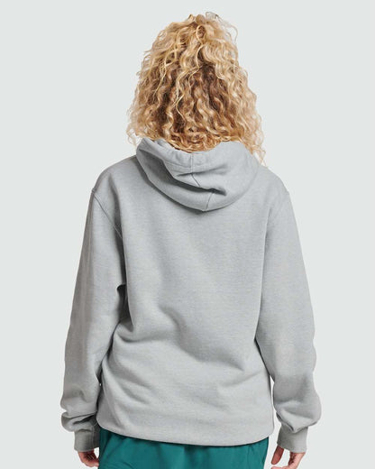 JERZEES Unisex Eco™ Premium Blend Ring-Spun Hooded Sweatshirt 700MR #colormdl_Frost Grey Heather