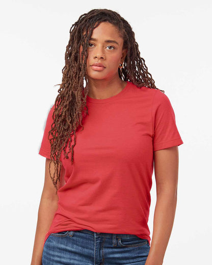 Tultex Combed CVC T-Shirt 602CVC #colormdl_Heather Red