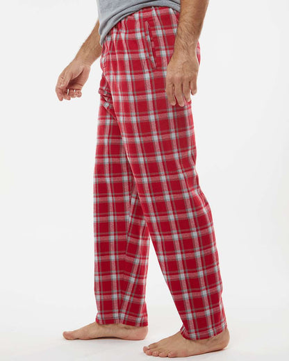 Boxercraft Harley Flannel Pants BM6624 #colormdl_Heritage Garnet Plaid