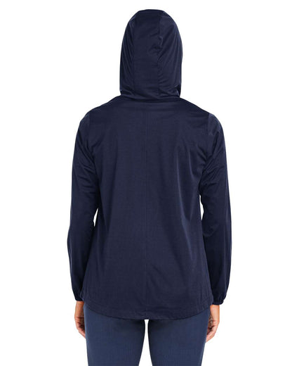 North End Women's Network Lightweight Jacket NE75W #colormdl_Classic Navy Heather
