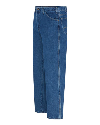 Dickies 5-Pocket Jeans - Odd Sizes 1329ODD #color_Stonewashed Indigo Blue - 32I