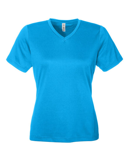 Team 365 Women's Zone Performance Mesh T-Shirt TT15W #color_Electric Blue