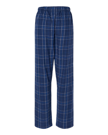 Boxercraft Women's Haley Flannel Pants BW6620 #color_Navy Field Day Plaid