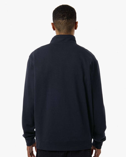 Independent Trading Co. Unisex Midweight Quarter-Zip Pullover SS4600QZ #colormdl_Classic Navy