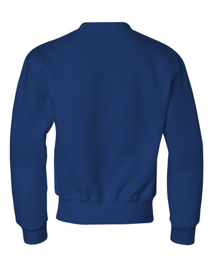 JERZEES Youth NuBlend® Crewneck Sweatshirt 562BR #color_Royal