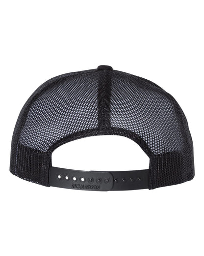 Richardson Foamie Trucker Cap 113 #color_Black