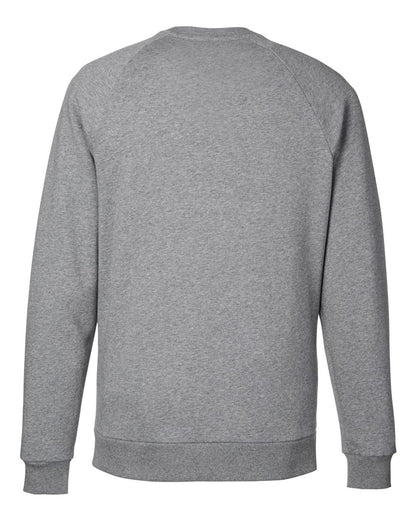 Under Armour Men's Rival Fleece Crewneck Sweatshirt 1379755 #color_CS Grey Light Heather/ White