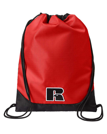 Russell Athletic Lay-Up Carrysack Drawstring Bag UB84UCS #color_Red
