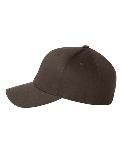 Flexfit Cotton Blend Cap 6277 #color_Brown