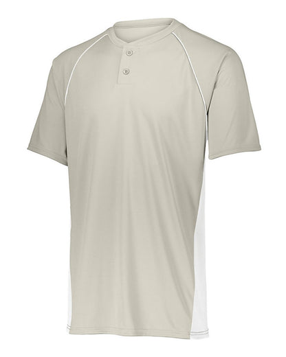 Augusta Sportswear Limit Jersey 1560 #color_Silver Grey/ White