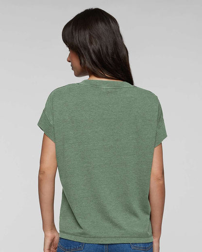 LAT Women's Relaxed Vintage Wash Tee 3502 #colormdl_Washed Basil
