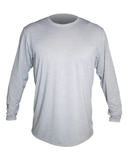 ANETIK Low Pro Tech Long Sleeve T-Shirt MVLPRL8 #color_Alloy Heathered