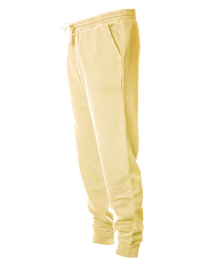 Independent Trading Co. Pigment-Dyed Fleece Pants PRM50PTPD #color_Pigment Yellow