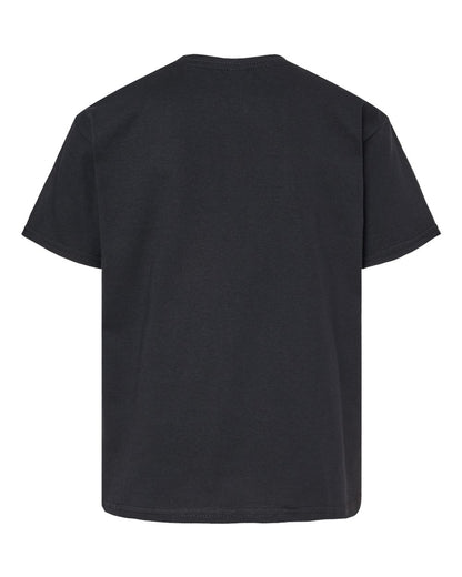 Gildan Youth Softstyle® Midweight T-Shirt 65000B #color_Pitch Black