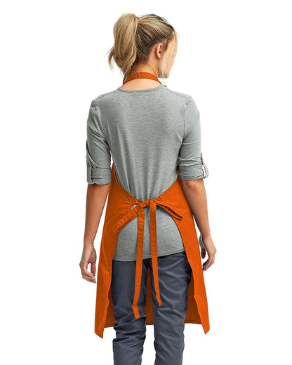 Artisan Collection by Reprime Recycled Bib Apron RP150 #colormdl_Orange