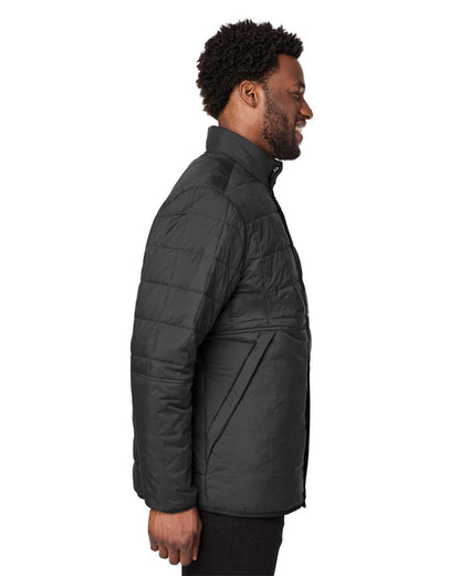 North End Unisex Aura Fleece-Lined Jacket NE721 #colormdl_Black