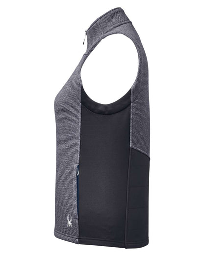 Spyder Women's Pursuit Vest S17275 #color_Black Heather/ Black