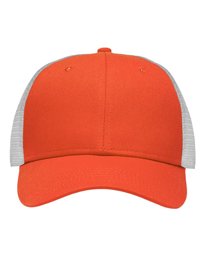 Sportsman Traditional Lo-Pro Mesh Back Trucker Fit Cap SP1450 #color_Chino Orange/ White