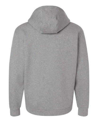 Adidas Men's Fleece Hooded Sweatshirt AT203 #color_Medium Grey Heather