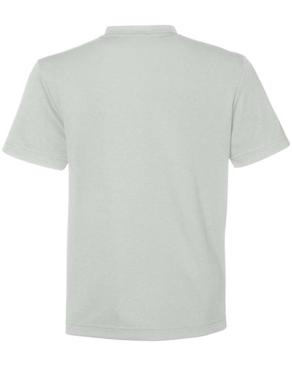 Team 365 Youth Zone Performance Mesh T-Shirt TT15Y #color_Sport Silver