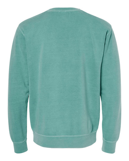 Independent Trading Co. Midweight Pigment-Dyed Crewneck Sweatshirt PRM3500 #color_Pigment Mint