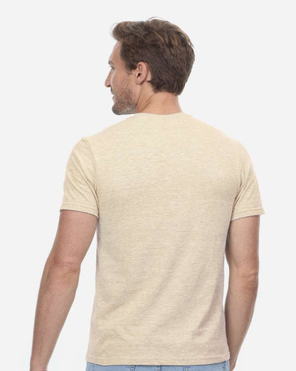 Threadfast Apparel Unisex Epic CVC T-Shirt T1001 #colormdl_Heather Sand