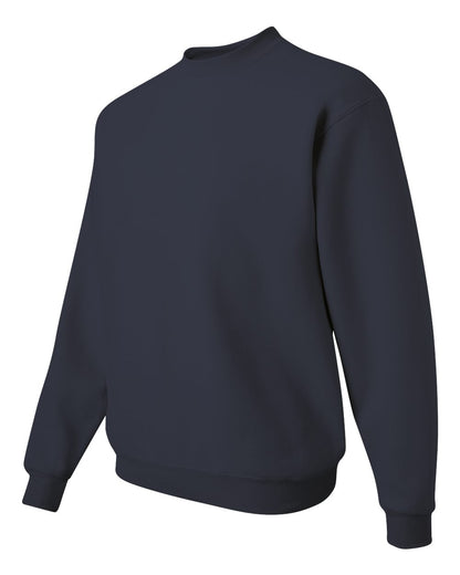 JERZEES Unisex Super Sweats NuBlend® Crewneck Sweatshirt 4662MR #color_J. Navy