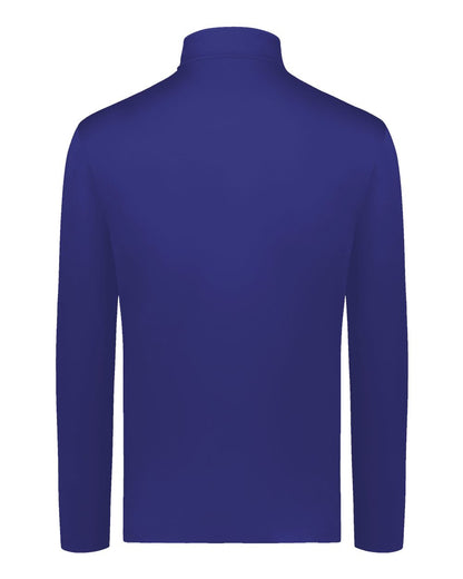 Holloway Men's CoolCore® Quarter-Zip Pullover 222140 #color_Purple