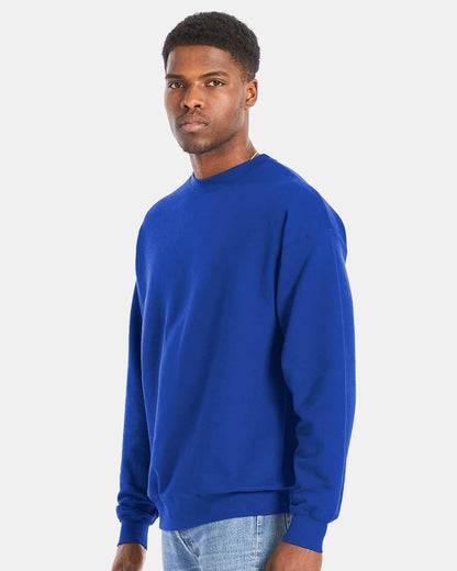 Hanes Unisex Perfect Sweats Crewneck Sweatshirt RS160 #colormdl_Deep Royal