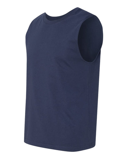 BELLA + CANVAS Jersey Muscle Tank 3483 #color_Navy