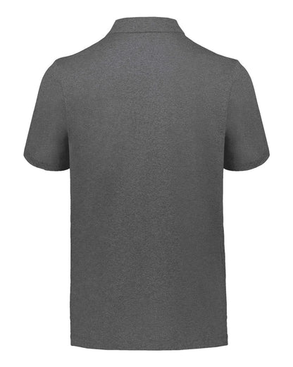 Holloway Men's Eco Revive™ Ventura Soft Knit Polo 223554 #color_Carbon Heather