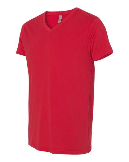 Next Level Sueded V-Neck T-Shirt 6440 #color_Red