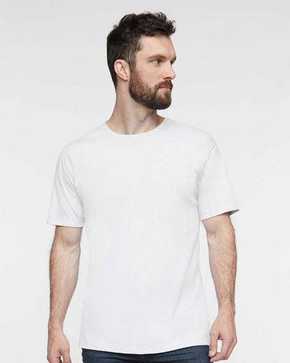 LAT Unisex Fine Jersey Tee 6901 #colormdl_White