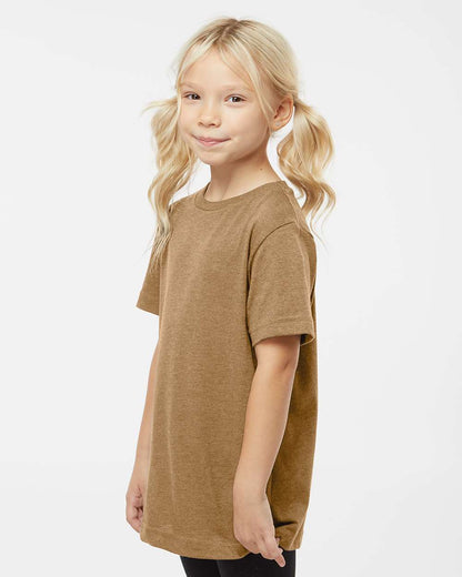 LAT Youth Fine Jersey Tee 6101 #colormdl_Vintage Coyote Brown